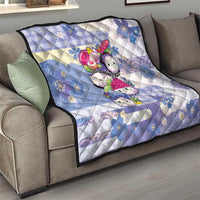 Japanese Kawaii Sushi Quilt Blue Wagara Palaka This Is How I Roll - Wonder Print Shop