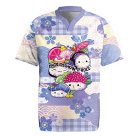 Personalized Japanese Kawaii Sushi Rugby Jersey Blue Wagara Palaka This Is How I Roll - Wonder Print Shop