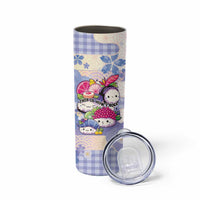 Personalized Japanese Kawaii Sushi Skinny Tumbler Blue Wagara Palaka This Is How I Roll - Wonder Print Shop