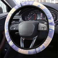 Japanese Kawaii Sushi Steering Wheel Cover Blue Wagara Palaka This Is How I Roll - Wonder Print Shop