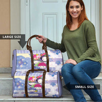 Japanese Kawaii Sushi Travel Bag Blue Wagara Palaka This Is How I Roll - Wonder Print Shop