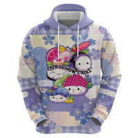 Personalized Japanese Kawaii Sushi Zip Hoodie Blue Wagara Palaka This Is How I Roll - Wonder Print Shop