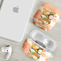 Japanese Kawaii Sushi AirPods Case Peach Wagara Palaka This Is How I Roll - Wonder Print Shop