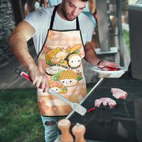 Japanese Kawaii Sushi Apron Peach Wagara Palaka This Is How I Roll - Wonder Print Shop