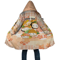 Personalized Japanese Kawaii Sushi Cloak Peach Wagara Palaka This Is How I Roll - Wonder Print Shop