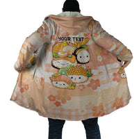 Personalized Japanese Kawaii Sushi Cloak Peach Wagara Palaka This Is How I Roll - Wonder Print Shop
