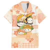 Personalized Japanese Kawaii Sushi Family Matching Long Sleeve Bodycon Dress and Hawaiian Shirt Peach Wagara Palaka This Is How I Roll