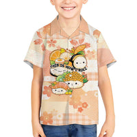 Personalized Japanese Kawaii Sushi Hawaiian Shirt Peach Wagara Palaka This Is How I Roll - Wonder Print Shop