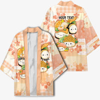 Personalized Japanese Kawaii Sushi Kimono Peach Wagara Palaka This Is How I Roll - Wonder Print Shop