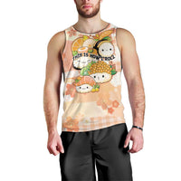 Personalized Japanese Kawaii Sushi Men Tank Top Peach Wagara Palaka This Is How I Roll - Wonder Print Shop