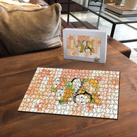 Japanese Kawaii Sushi Puzzle Peach Wagara Palaka This Is How I Roll - Wonder Print Shop