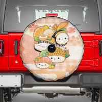 Japanese Kawaii Sushi Spare Tire Cover Peach Wagara Palaka This Is How I Roll - Wonder Print Shop