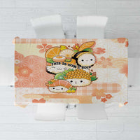 Japanese Kawaii Sushi Tablecloth Peach Wagara Palaka This Is How I Roll - Wonder Print Shop
