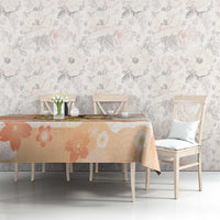 Japanese Kawaii Sushi Tablecloth Peach Wagara Palaka This Is How I Roll - Wonder Print Shop