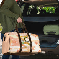 Japanese Kawaii Sushi Travel Bag Peach Wagara Palaka This Is How I Roll - Wonder Print Shop