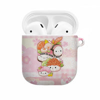 Japanese Kawaii Sushi AirPods Case Pink Wagara Palaka This Is How I Roll - Wonder Print Shop
