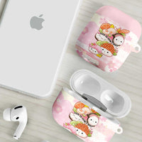 Japanese Kawaii Sushi AirPods Case Pink Wagara Palaka This Is How I Roll - Wonder Print Shop
