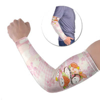 Personalized Japanese Kawaii Sushi Arm Sleeves Pink Wagara Palaka This Is How I Roll - Wonder Print Shop