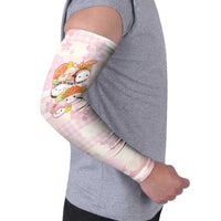Personalized Japanese Kawaii Sushi Arm Sleeves Pink Wagara Palaka This Is How I Roll - Wonder Print Shop