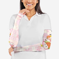Personalized Japanese Kawaii Sushi Arm Sleeves Pink Wagara Palaka This Is How I Roll - Wonder Print Shop