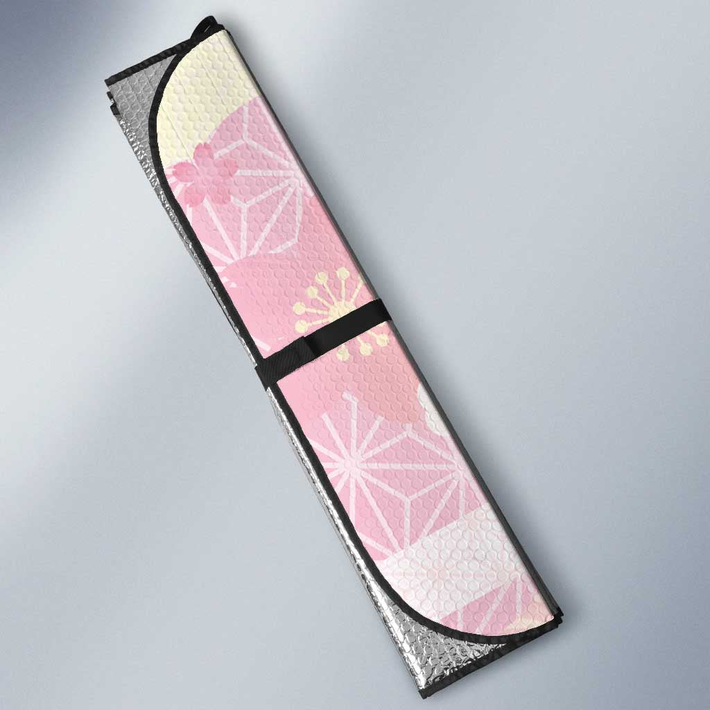 Japanese Kawaii Sushi Auto Sun Shade Pink Wagara Palaka This Is How I Roll - Wonder Print Shop