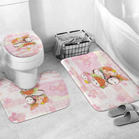 Japanese Kawaii Sushi Bathroom Set Pink Wagara Palaka This Is How I Roll - Wonder Print Shop