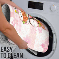Japanese Kawaii Sushi Bathroom Set Pink Wagara Palaka This Is How I Roll - Wonder Print Shop
