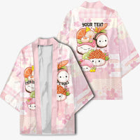 Personalized Japanese Kawaii Sushi Kimono Pink Wagara Palaka This Is How I Roll - Wonder Print Shop