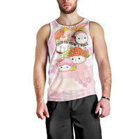 Personalized Japanese Kawaii Sushi Men Tank Top Pink Wagara Palaka This Is How I Roll - Wonder Print Shop