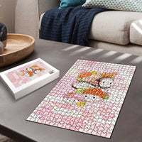 Japanese Kawaii Sushi Puzzle Pink Wagara Palaka This Is How I Roll - Wonder Print Shop