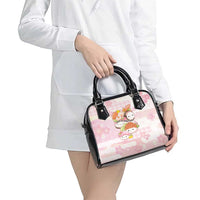 Japanese Kawaii Sushi Shoulder Handbag Pink Wagara Palaka This Is How I Roll - Wonder Print Shop