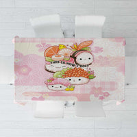 Japanese Kawaii Sushi Tablecloth Pink Wagara Palaka This Is How I Roll - Wonder Print Shop