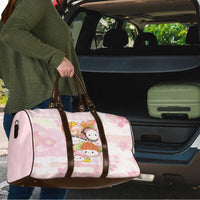 Japanese Kawaii Sushi Travel Bag Pink Wagara Palaka This Is How I Roll - Wonder Print Shop