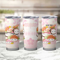 Personalized Japanese Kawaii Sushi Tumbler Cup Pink Wagara Palaka This Is How I Roll - Wonder Print Shop