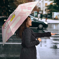 Japanese Kawaii Sushi Umbrella Pink Wagara Palaka This Is How I Roll - Wonder Print Shop