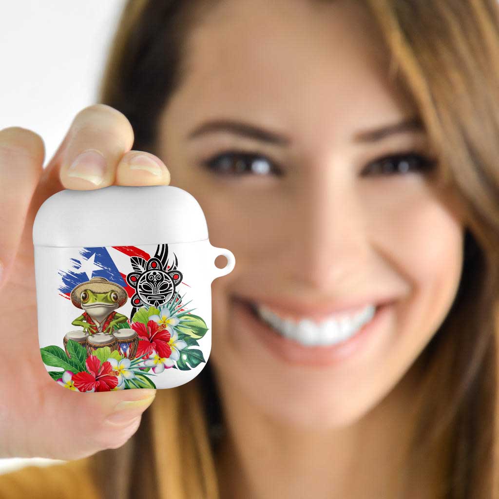 Coqui Frog Puerto Rico AirPods Case No No Suelte La Bandera