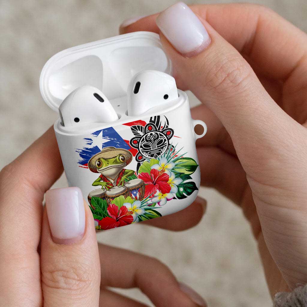 Coqui Frog Puerto Rico AirPods Case No No Suelte La Bandera