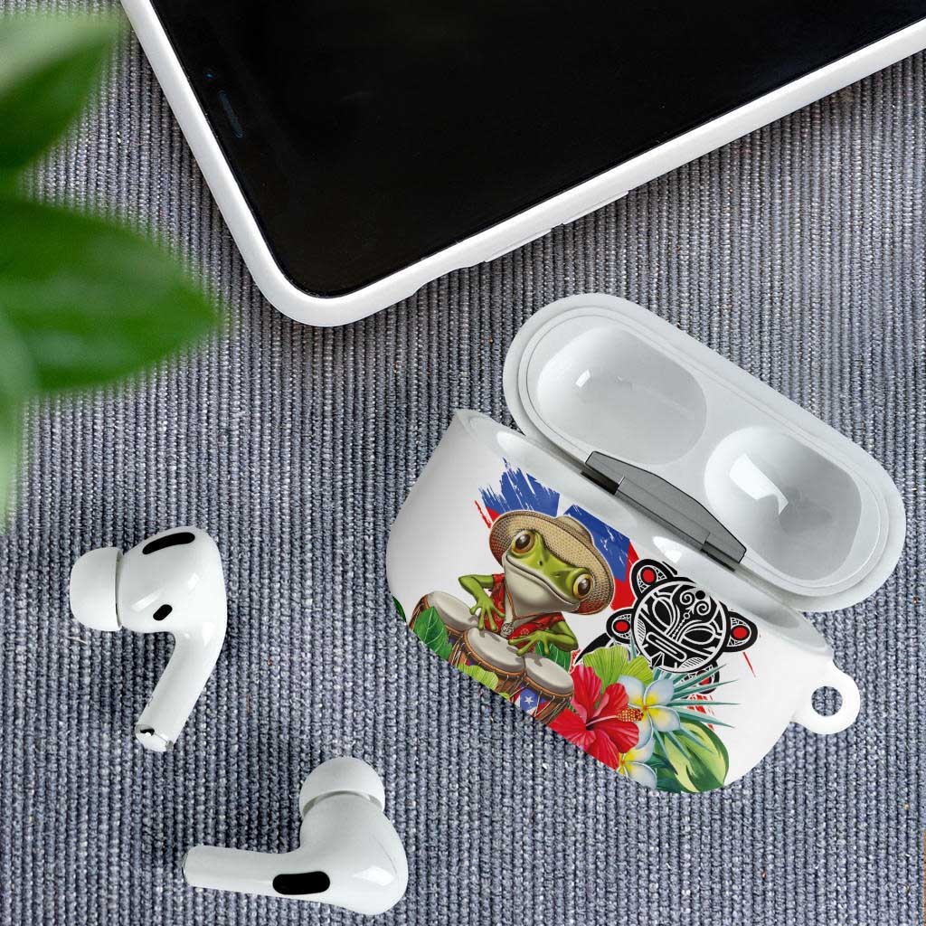 Coqui Frog Puerto Rico AirPods Case No No Suelte La Bandera
