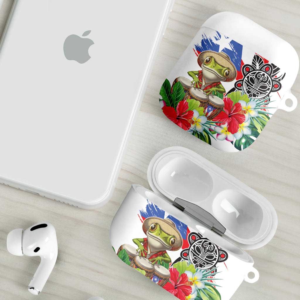 Coqui Frog Puerto Rico AirPods Case No No Suelte La Bandera