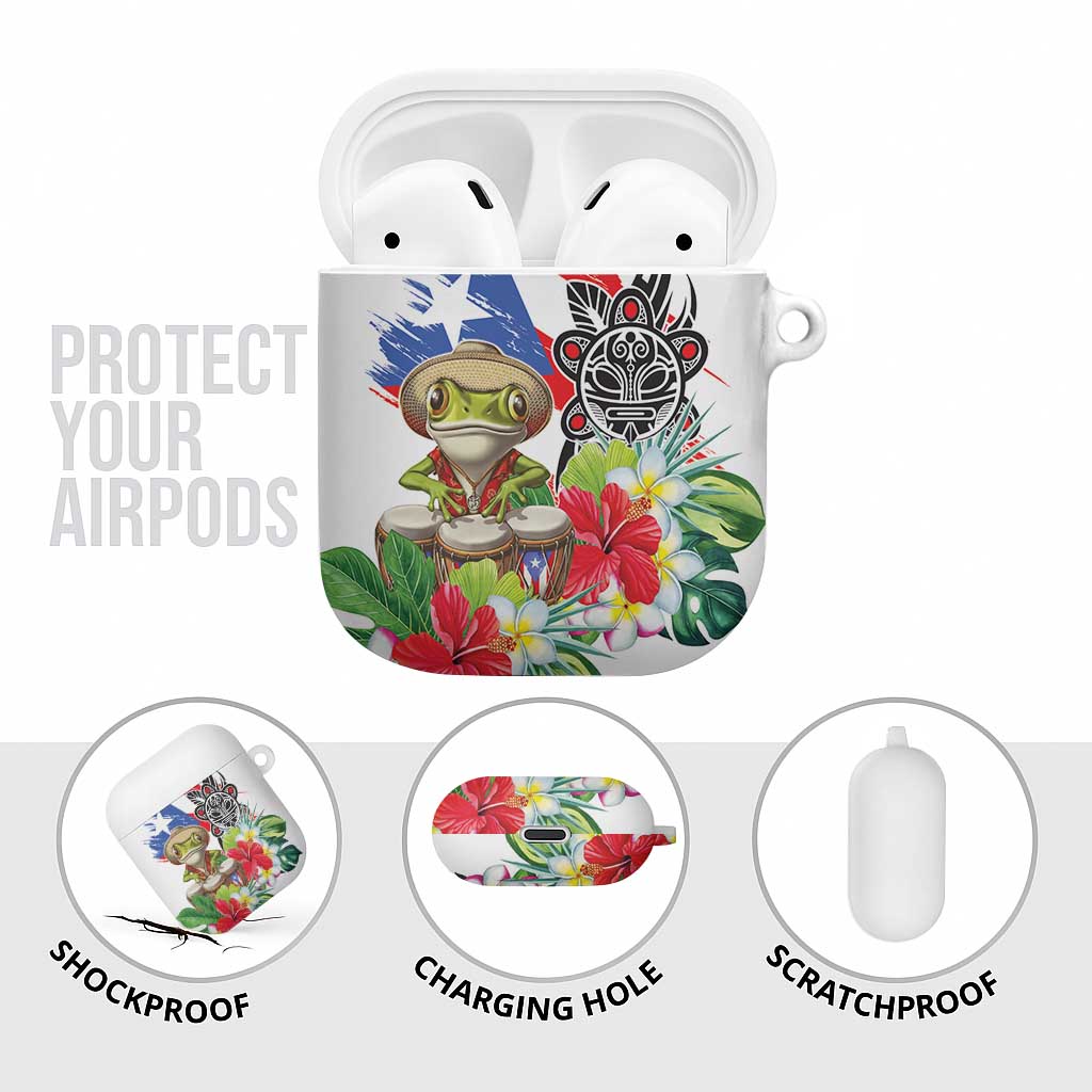 Coqui Frog Puerto Rico AirPods Case No No Suelte La Bandera