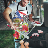 Coqui Frog Puerto Rico Apron No No Suelte La Bandera