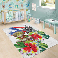 Coqui Frog Puerto Rico Area Rug No No Suelte La Bandera