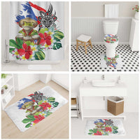 Coqui Frog Puerto Rico Bathroom Set No No Suelte La Bandera