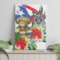 Coqui Frog Puerto Rico Canvas Wall Art No No Suelte La Bandera