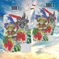 Coqui Frog Puerto Rico Garden Flag No No Suelte La Bandera