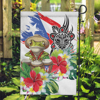 Coqui Frog Puerto Rico Garden Flag No No Suelte La Bandera