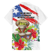 Coqui Frog Puerto Rico Hawaiian Shirt No No Suelte La Bandera
