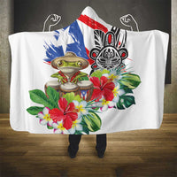Coqui Frog Puerto Rico Hooded Blanket No No Suelte La Bandera