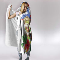 Coqui Frog Puerto Rico Hooded Blanket No No Suelte La Bandera