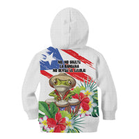 Coqui Frog Puerto Rico Kid Hoodie No No Suelte La Bandera